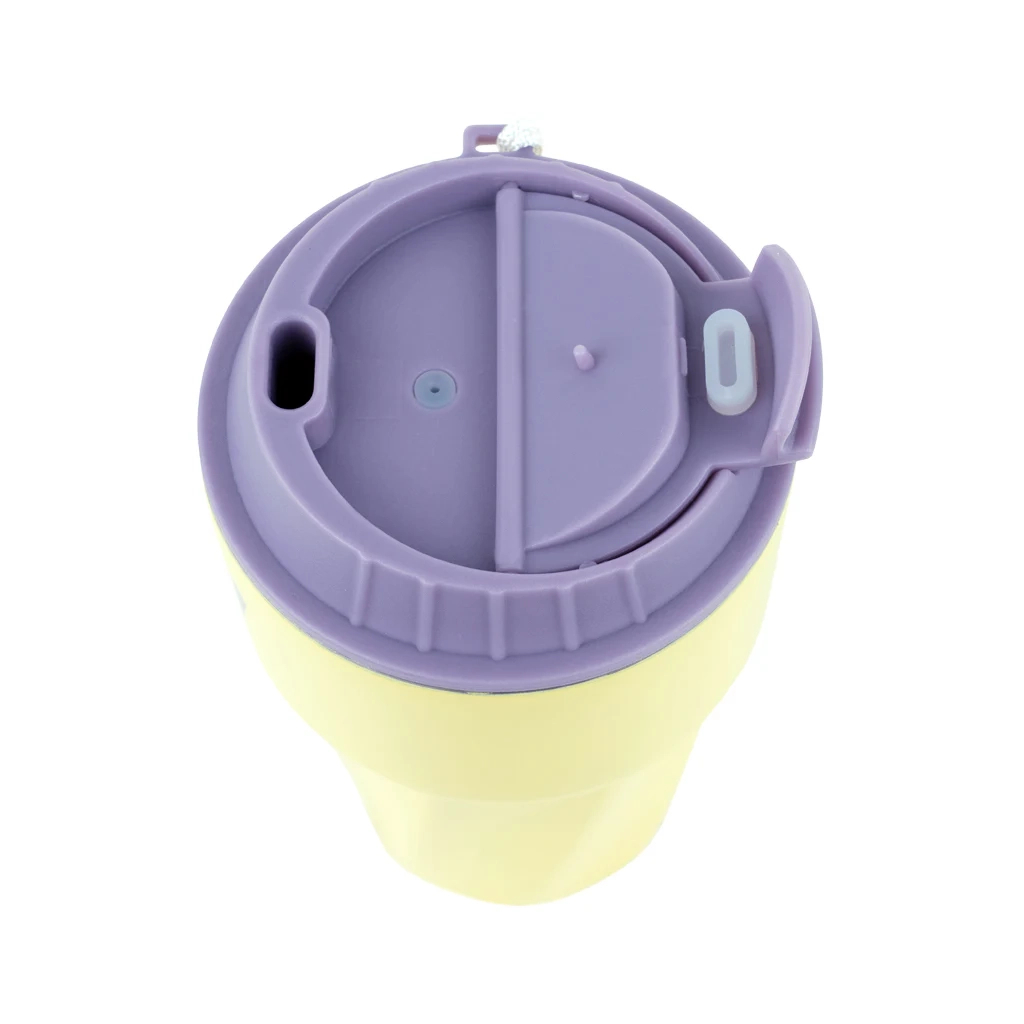 Термокружка Kite K26-1220 450 мл, жовта (K26-1220-3) Термокружка Kite K26-1220 450 мл, жовта (K26-1220-3)