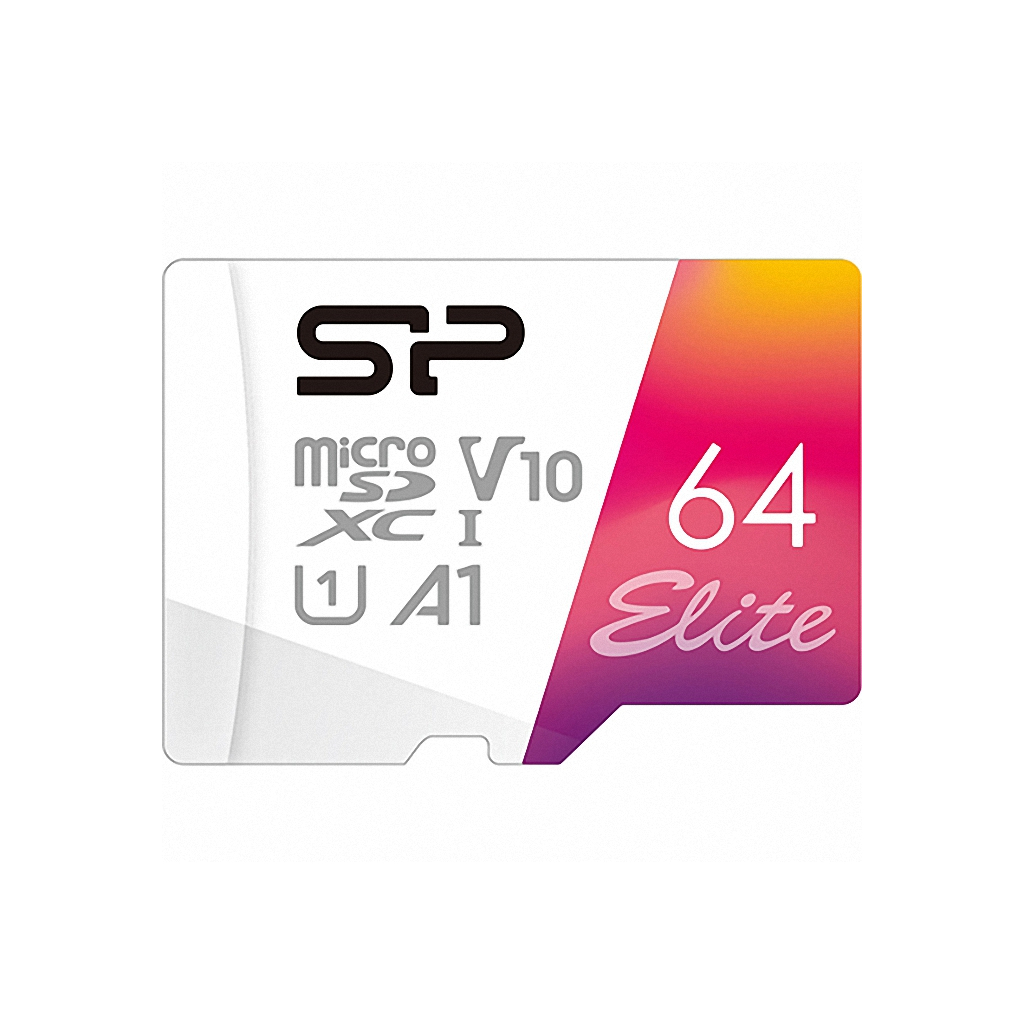 Карта пам'яті Silicon Power 64GB microSDXC class 10 UHS-I U1 A1 Elite Color (SP064GBSTXBV1V20SP) Карта пам'яті Silicon Power 64GB microSDXC class 10 UHS-I U1 A1 Elite Color (SP064GBSTXBV1V20SP)