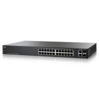 Комутатор мережевий Cisco SF200-24 (SLM224GT-EU)