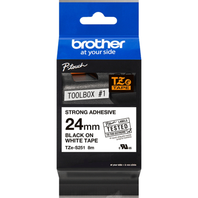 Стрічка для принтера етикеток Brother TZES251