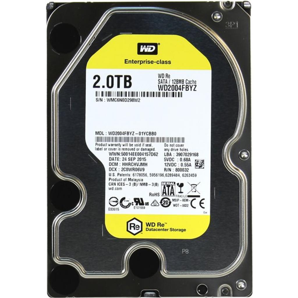 Жорсткий диск 3.5" 2TB WD (WD2004FBYZ)