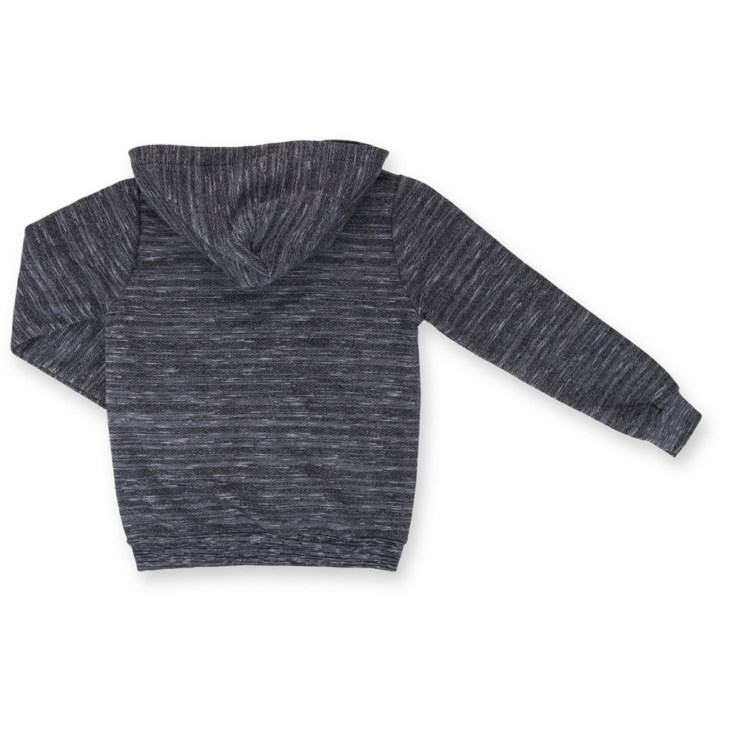 Спортивний костюм дитячий Breeze на блискавці меланжевий (9482-134B-black)