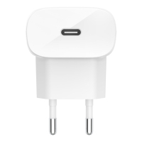 Зарядний пристрій Belkin Home Charger (18W) Power Delivery Port USB-C, white (F7U096VFWHT)