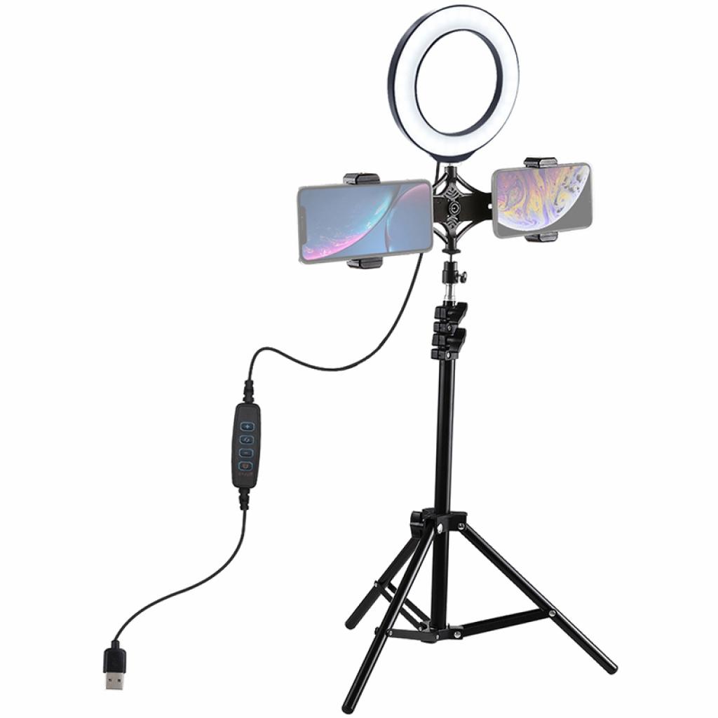 Набір блогера Puluz Ring USB LED lamp 6.2"+ tripod 1.1m (PKT3036)