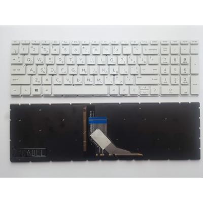 Laptop keyboard HP Pavilion SleekBook 15-DA 250 G7, 255 G7 Series white with backlight (A46146)