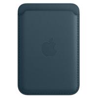 Чохол до мобільного телефона Apple iPhone Leather Wallet with MagSafe - Baltic Blue (MHLQ3ZE/A)