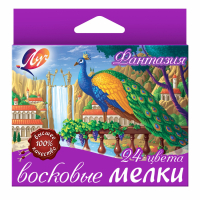 Colored pencils Luch Fantasia oil. round 24 colors (290269)