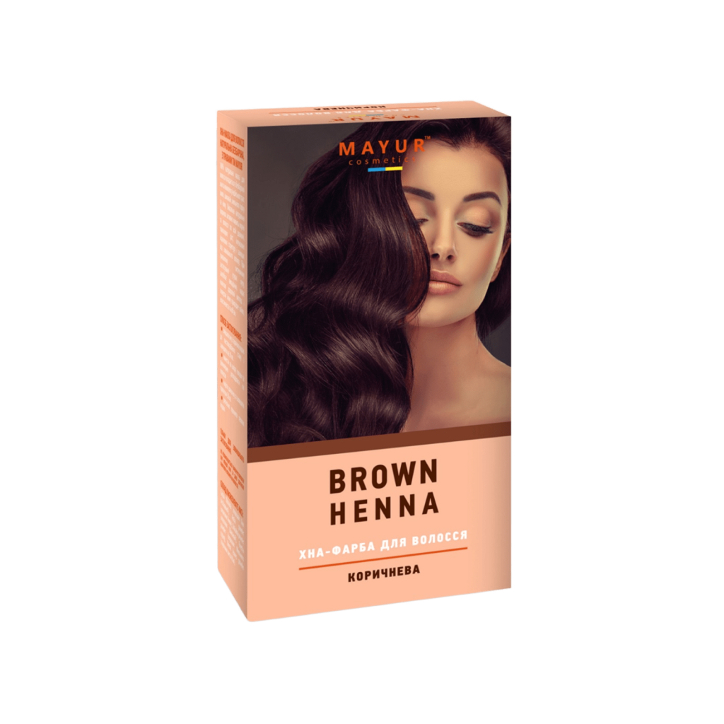 Хна Mayur коричнева 25 г (4820230950304)
