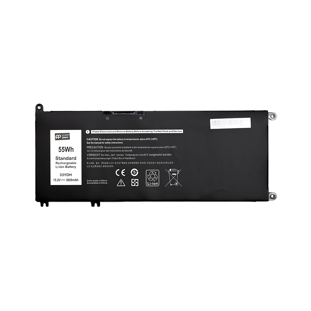 Акумулятор до ноутбука DELL Inspiron 15 7577 (33YDH) 15.2V 3600mAh PowerPlant (NB441549) Акумулятор до ноутбука DELL Inspiron 15 7577 (33YDH) 15.2V 3600mAh PowerPlant (NB441549)
