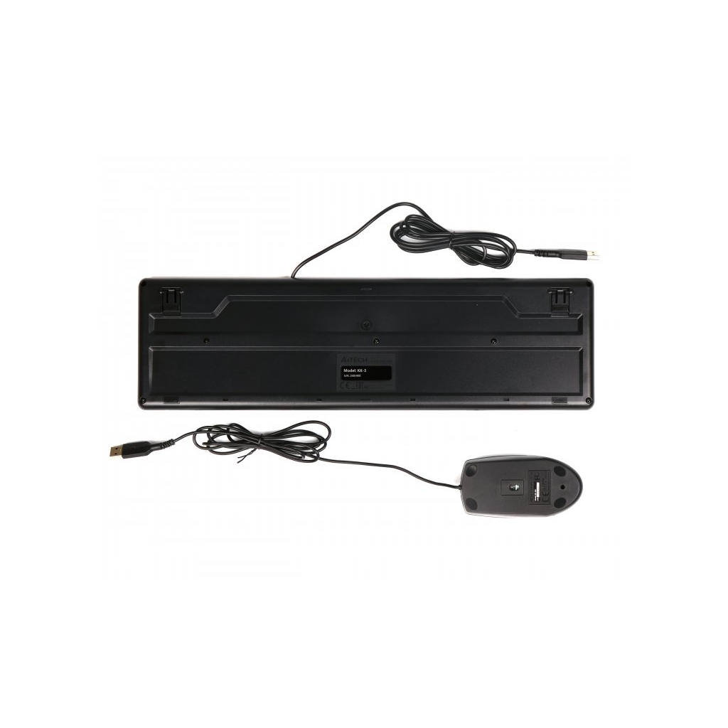 Комплект A4Tech KK-3330 USB Black (KK-3330 Black)