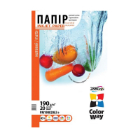 Фотопапір ColorWay A3+ 190г matte, 20sh, OEM (PM190020A3+_OEM)
