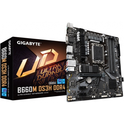 GIGABYTE B660M DS3H DDR4 motherboard