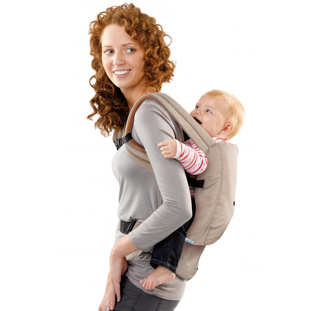 Рюкзак-переноска Evenflo Natural fit Khaki orange (32884181926)