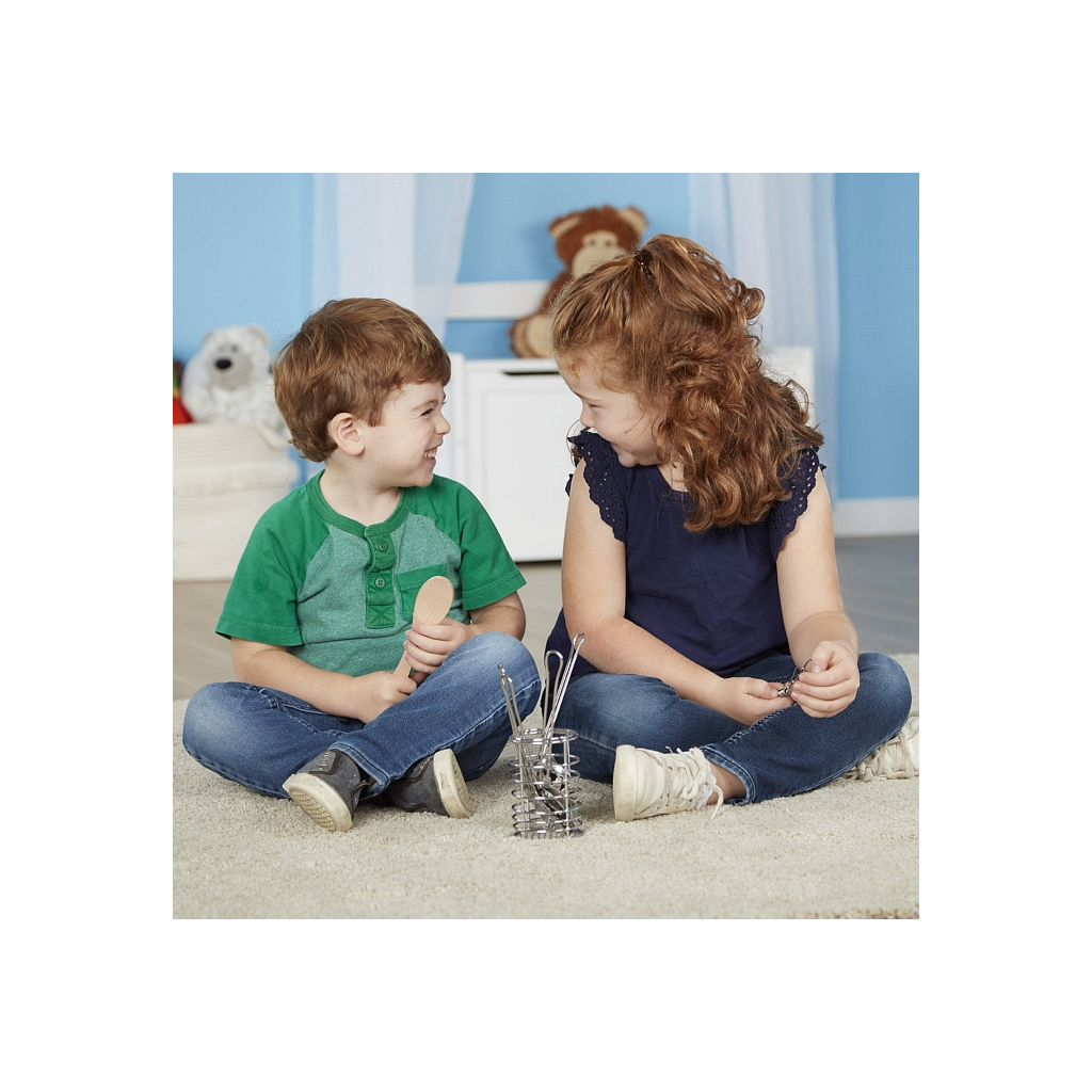 Ігровий набір Melissa&Doug металевий кухонний (MD19351) Ігровий набір Melissa&Doug металевий кухонний (MD19351)