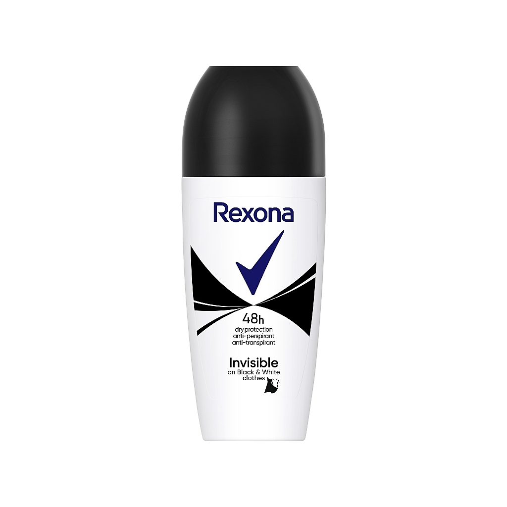 Антиперспірант Rexona Невидимий на чорному та білому одязі 48 годин 50 мл (59095644)