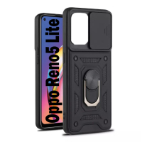 Чохол до мобільного телефона BeCover Military Oppo Reno5 Lite Black (707404)