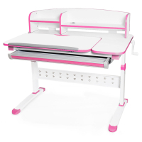 Desk Evo-kids Martin Pink (Evo-430 WP with a shelf)