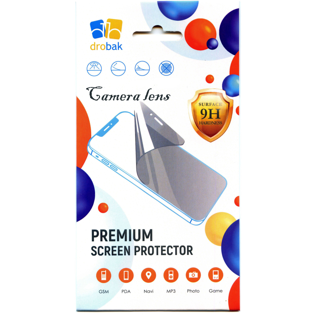 Скло захисне Drobak 3D camera Apple iPhone 14 Pro (505060) Скло захисне Drobak 3D camera Apple iPhone 14 Pro (505060)