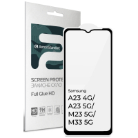 Скло захисне Armorstandart Full Glue HD Samsung A23 4G/A23 5G/M23 5G/M33 5G Black (ARM66049)