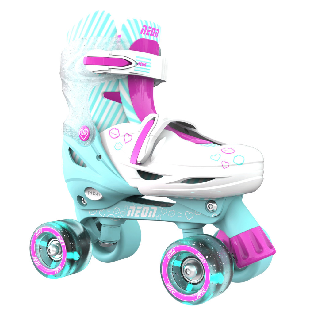 Роликові ковзани Neon Сombo Turquoise розмір 34-37 (NT10T4)