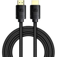 Кабель мультимедійний HDMI to HDMI 1.0m V2.1 Baseus (CAKGQ-J01)