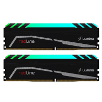 Модуль пам'яті для комп'ютера DDR4 16GB (2x8GB) 3200 MHz Redline Lumina RGB Mushkin (MLA4C320GJJM8GX2)