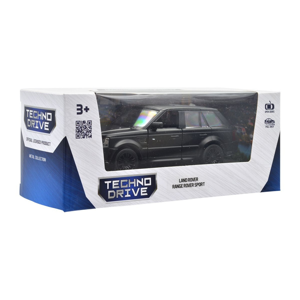 Машина TechnoDrive Land Rover Range Rover Sport чорний (250342U)