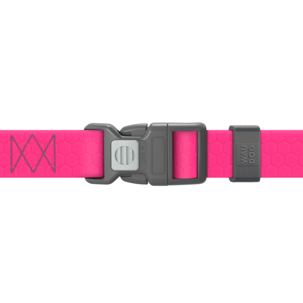Шлея для собак WAUDOG Waterproof анатомічна Н-подібна S рожева (32947)