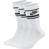 Socks Nike U NK NSW EVERYDAY ESSENTIAL CR 3PR DX5089-103 42-46 3 pairs White/Black (196148786224)