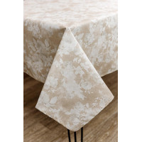 Provence tablecloth waterproof Simfoni Allure beige 120x136 cm (033543)