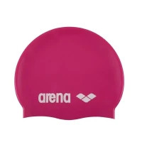 Swimming cap Arena Classic Silicone JR 91670-091 fuchsia Child OSFM (3468333887748)