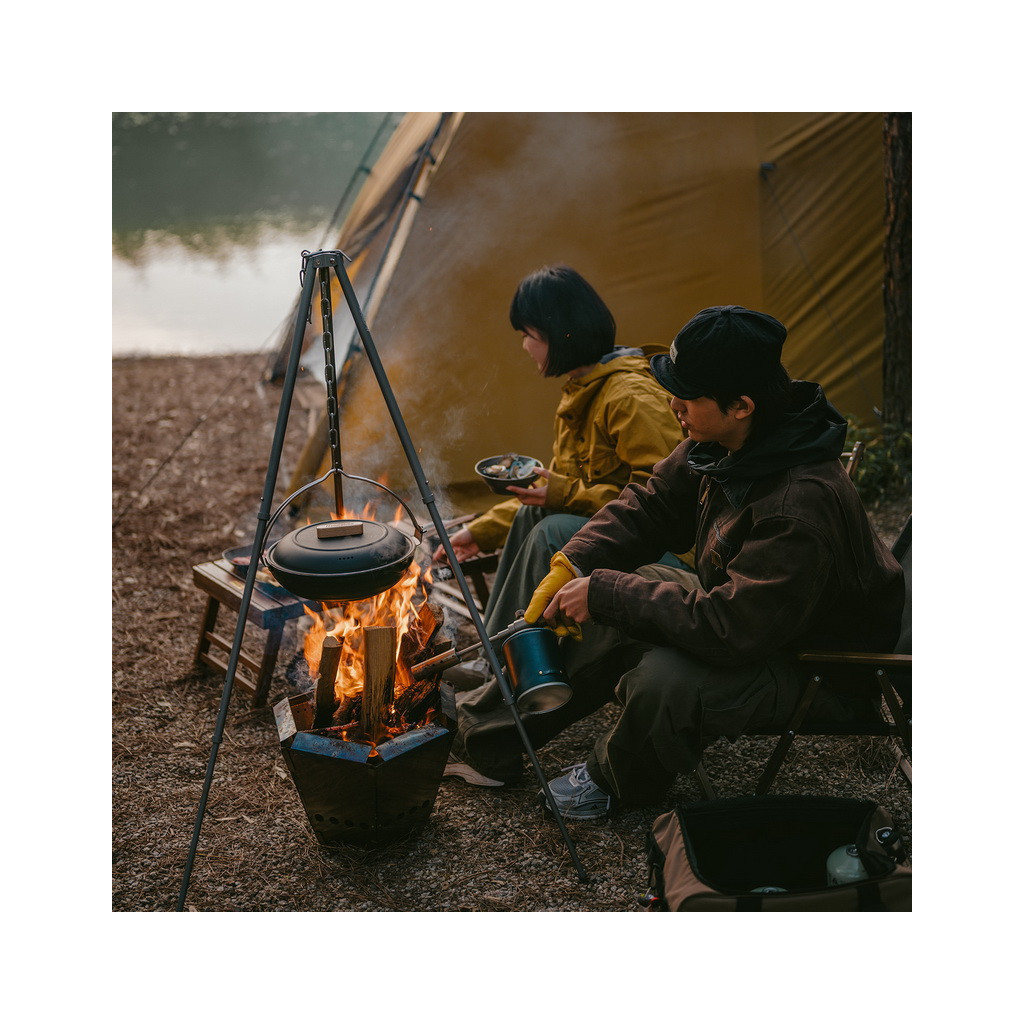 Сковорода туристична Naturehike Сотейник із кришкою CNK2300CJ014 алюміній (6976023925245)