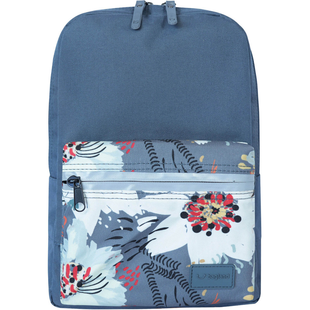 Рюкзак шкільний Bagland Молодіжний Mini 748 Cірий 8 л (0050866) (648911780)