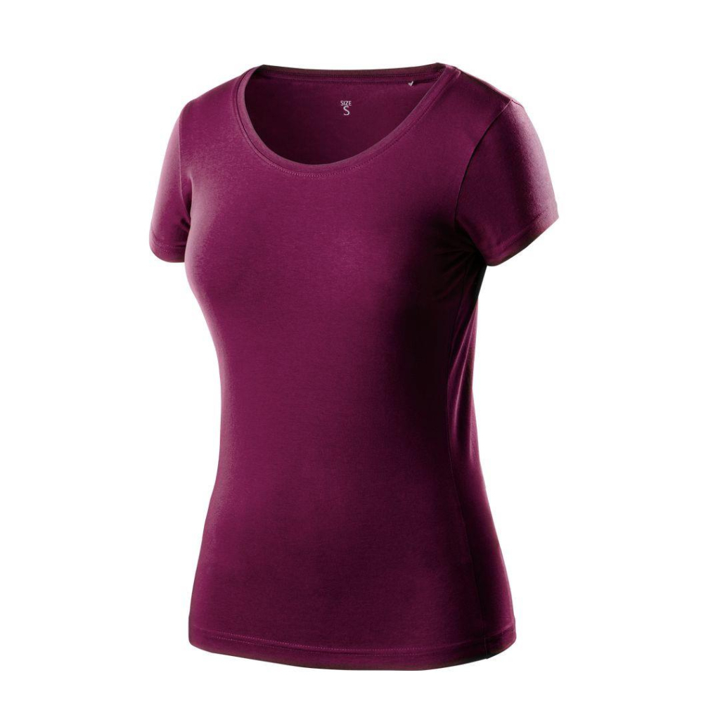 Футболка робоча Neo Tools Woman Line, 95% бавовна, L(40), бордовий (80-611-L)