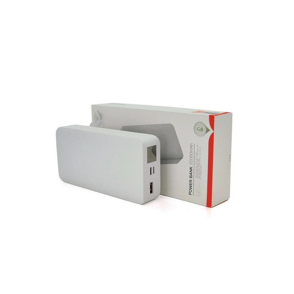 Повербанк XO 20000mAh, PD/20W, QC/18W, Lightning, Type-C, USB, white (XO-PR144W) Повербанк XO 20000mAh, PD/20W, QC/18W, Lightning, Type-C, USB, white (XO-PR144W)