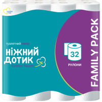 Toilet paper Gentle touch Cotton Touch 2 layers 32 rolls (4820183972033)