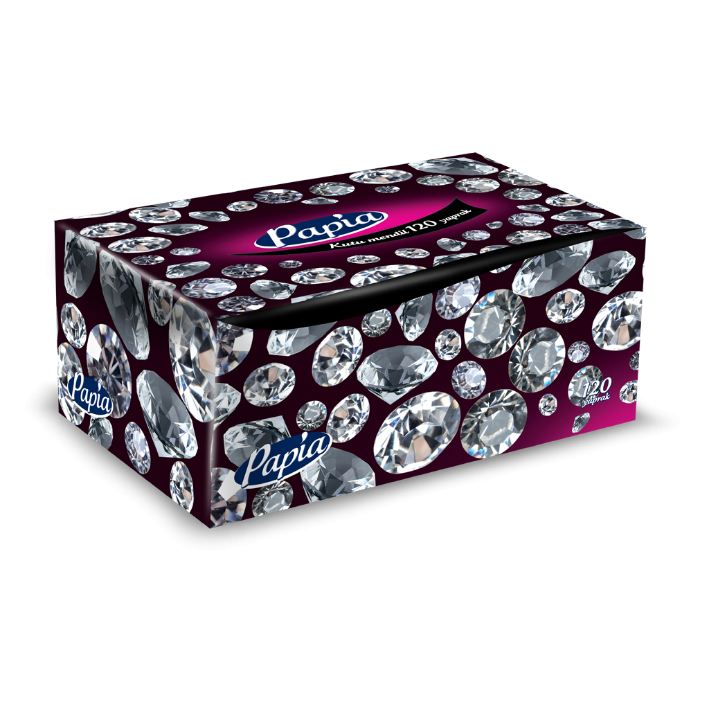 Серветки косметичні Papia 2 шари 120 шт. (8690536014415) Серветки косметичні Papia 2 шари 120 шт. (8690536014415)