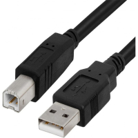 Кабель для принтера USB 2.0 AM/BM 2.0m Kingda (KDUSB2002-2M)