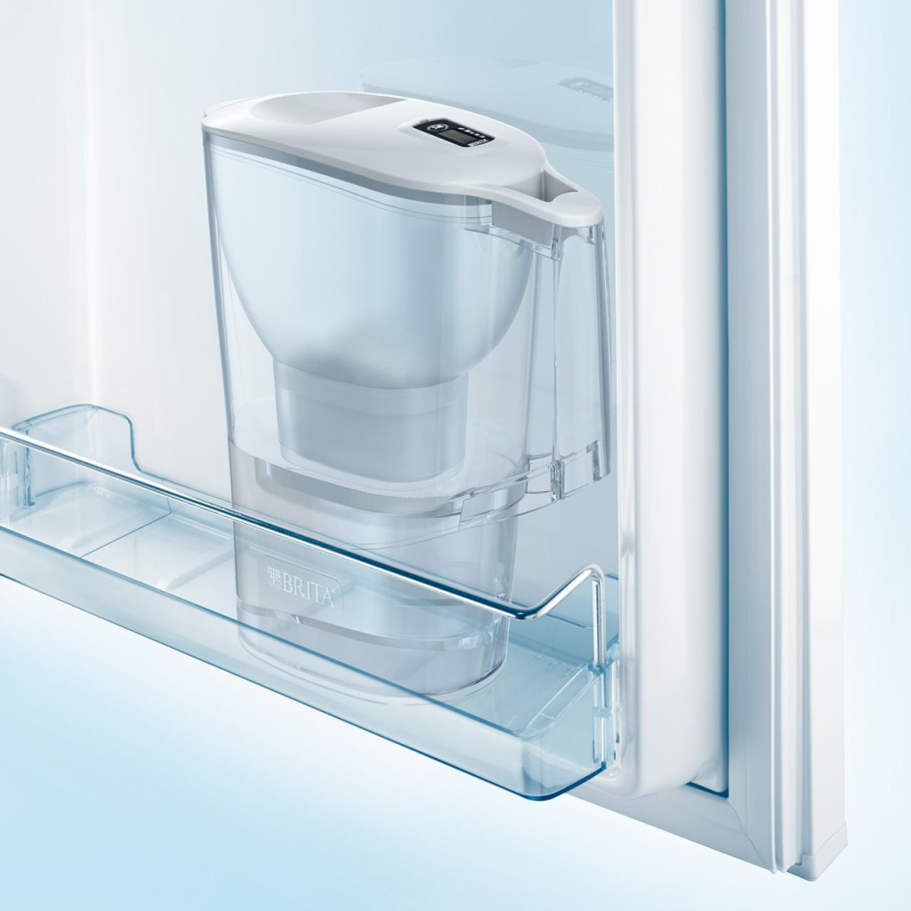 Фільтр-глечик Brita Aluna Memo MXPro 2.4л (1.4л очищеної води) з фільтр-картриджем 3шт, білий (1053054)