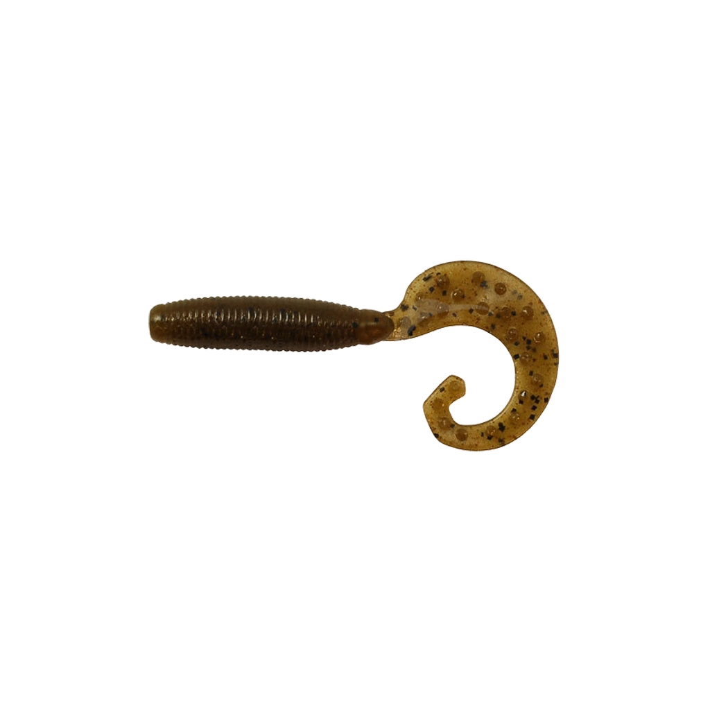 Силікон рибальський Reins FAT G TAIL GRUB 3" 002 Green pumpkin 12шт (1552.00.48)