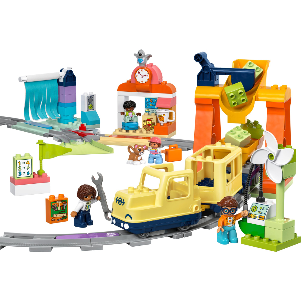 Конструктор LEGO DUPLO Town Великий інтерактивний громадський потяг (10428-)