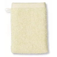 Towel Kela terry glove for face Ladessa, cream, 15x21 cm (24580) (00000026437)