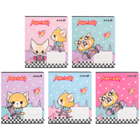 Kite Aggretsuko Notebook, 18 Sheets, Grid (AR25-236)
