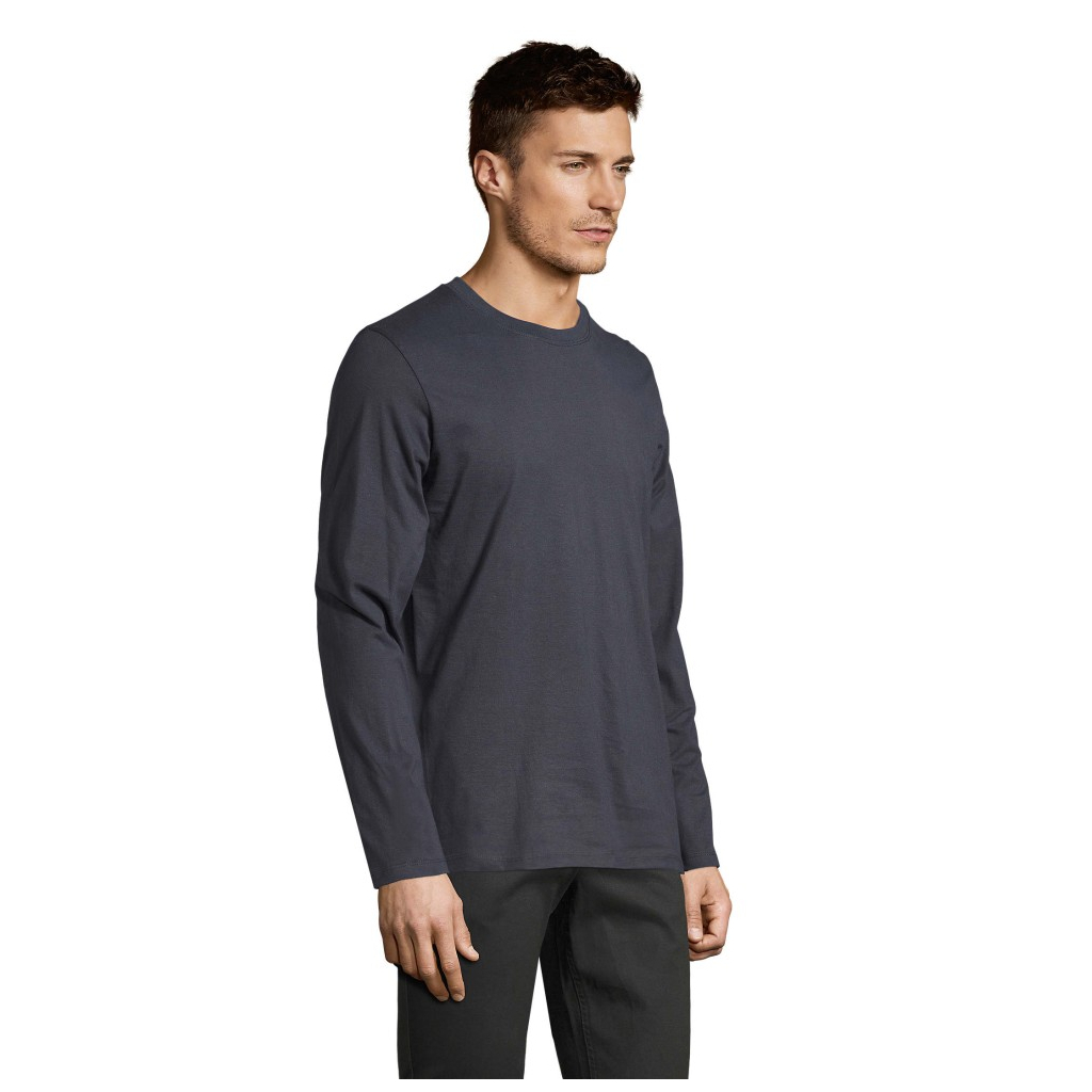 Лонгслів Sol's Imperial LSL men графітовий S (02074381S)