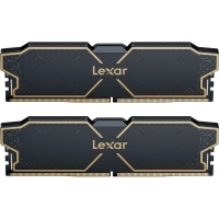 Модуль пам'яті для комп'ютера DDR5 16GB (2x8GB) 6000 MHz THOR OC Black Lexar (LD5U08G60C38LG-RGD)