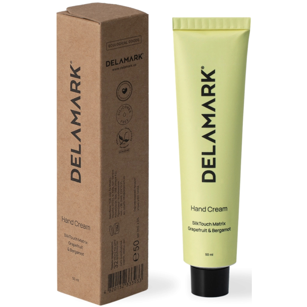 Крем для рук DeLaMark Grapefruit & Bergamot 50 мл (4820152333933)