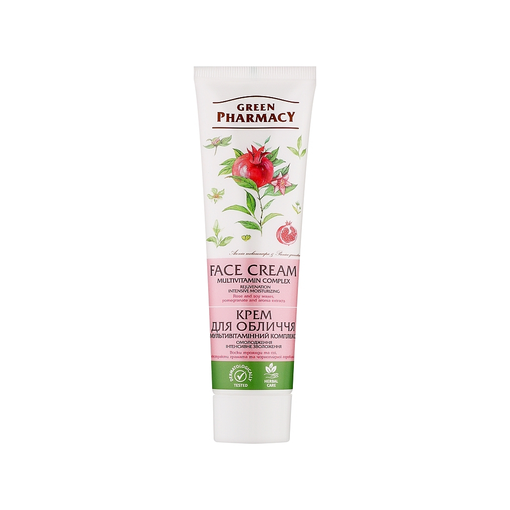 Крем для обличчя Green Pharmacy Мультивітамінний комплекс 100 мл (4823015925177)