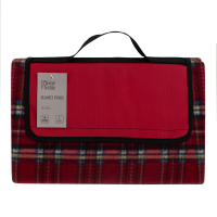 Plaid ARDESTO Picnic 130x170cm, 100% polyester, red cell (ART0916RC)
