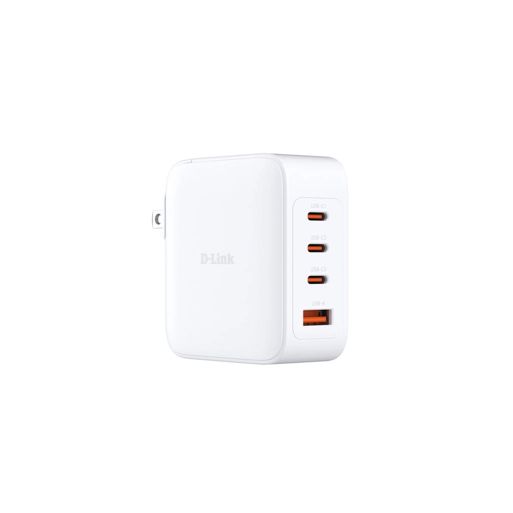 Зарядний пристрій D-Link 3xUSB-C + 1xUSB PD140W GaN white (DCF-141) Зарядний пристрій D-Link 3xUSB-C + 1xUSB PD140W GaN white (DCF-141)