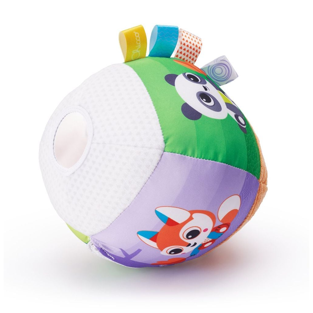 Розвиваюча іграшка Chicco м'яка музична М'ячик (11564.00) Розвиваюча іграшка Chicco м'яка музична М'ячик (11564.00)